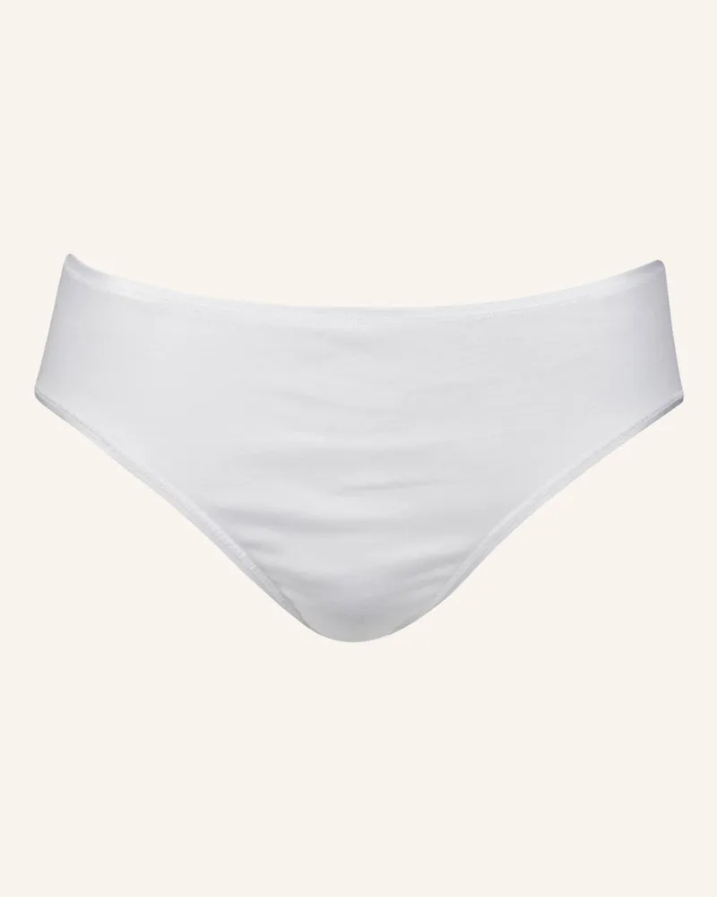 Hanro Slip Cotton Seamless weiss White