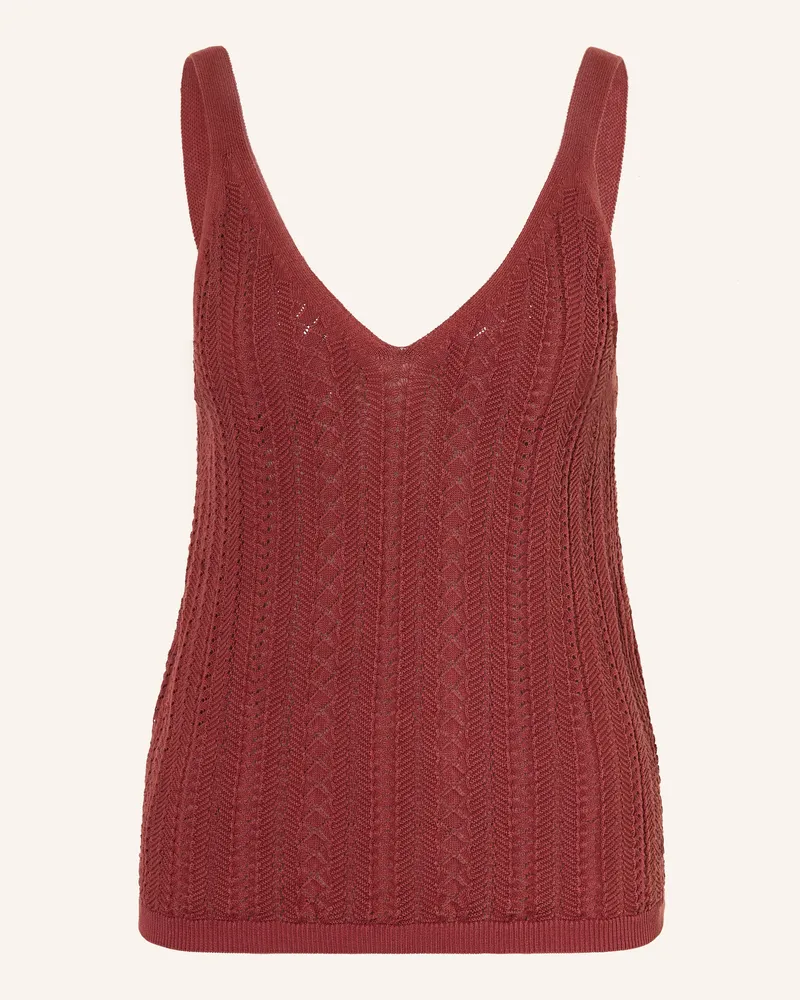 Mos Mosh Stricktop Mmcressida rot Braun