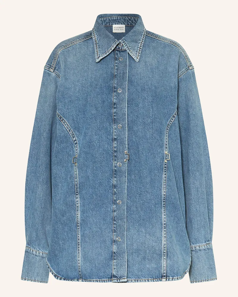 Closed Jeansbluse blau Mbl