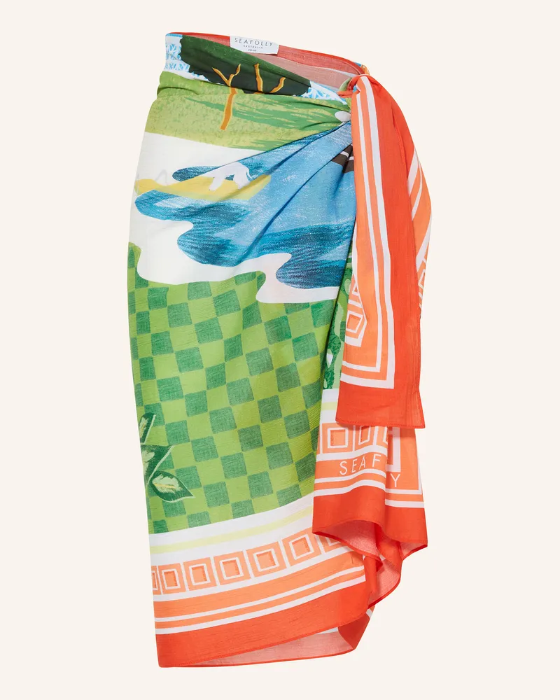 Seafolly Australia Pareo SUNSET Türkis