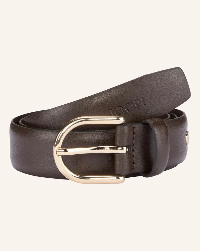 JOOP! Gürtel braun Dunkelbraun
