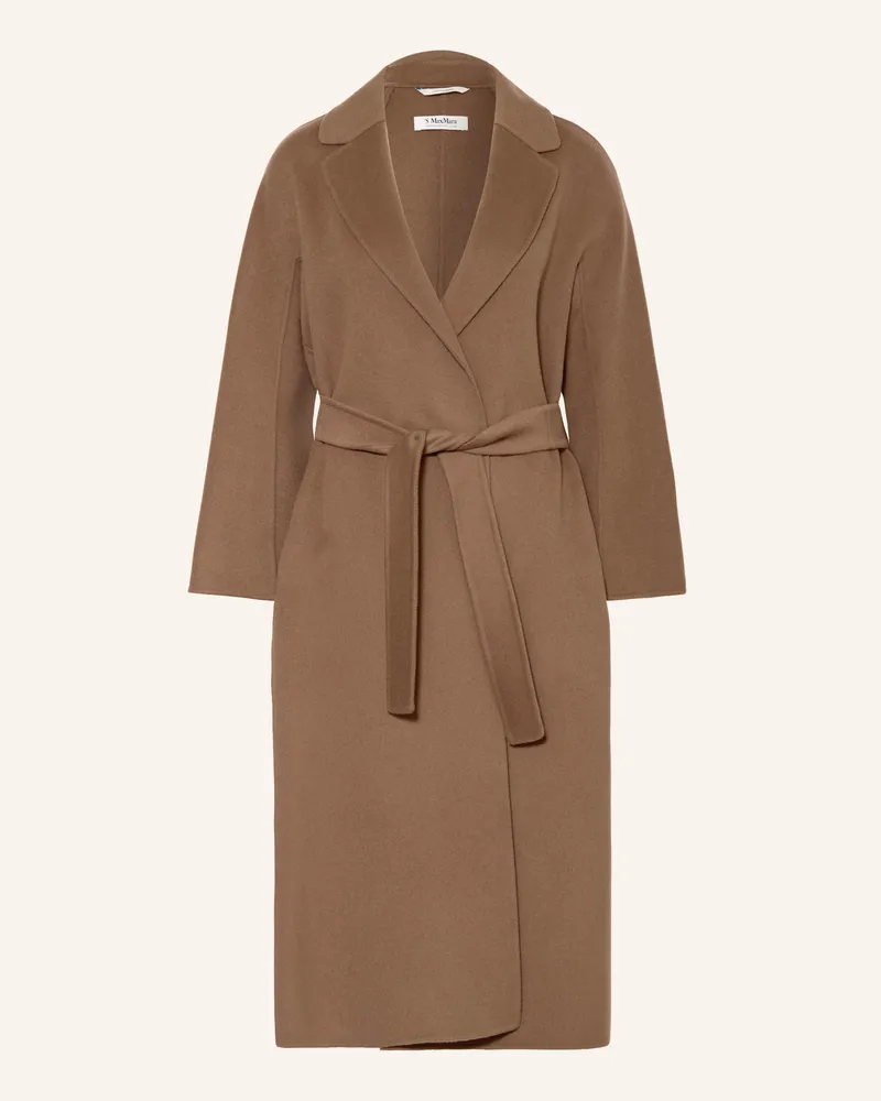 Max Mara Wollmantel Esturia gruen Khaki