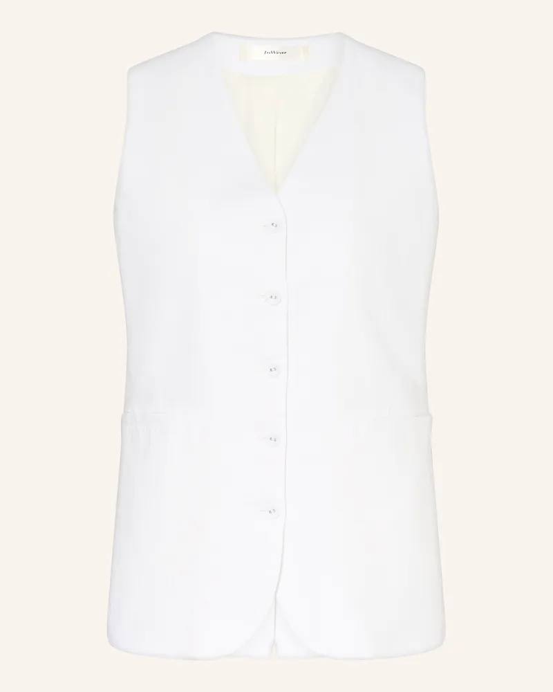 InWear Blazerweste FARIDALW mit Leinen Creme