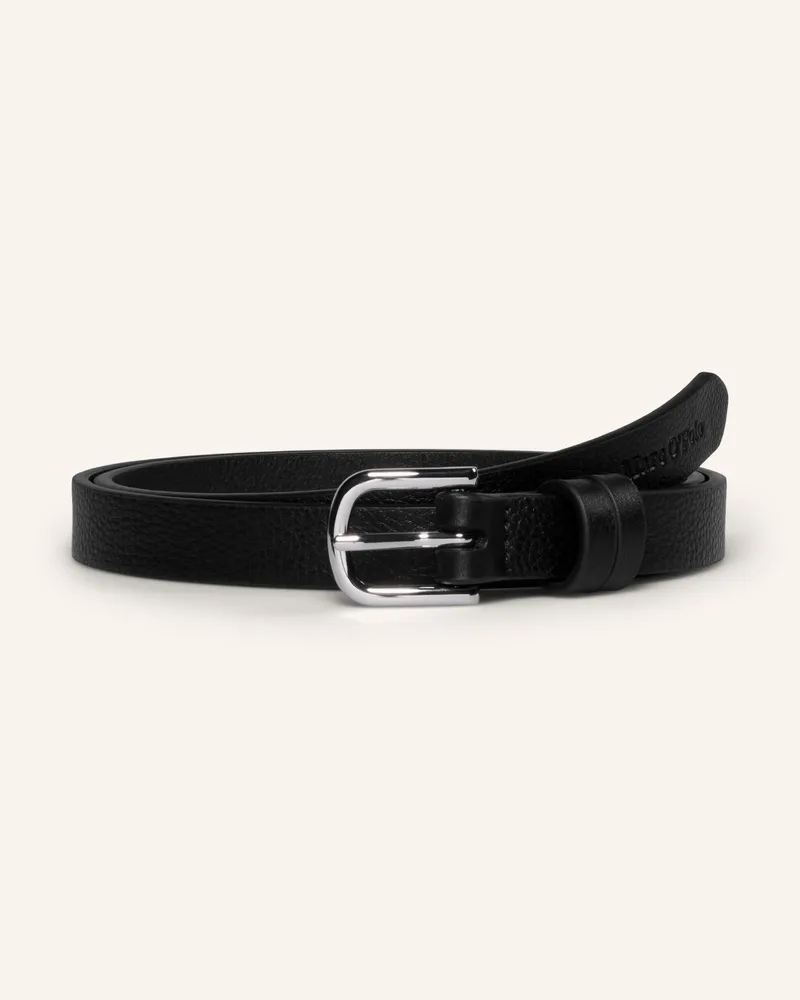Marc O'Polo Gürtel schwarz Schwarz