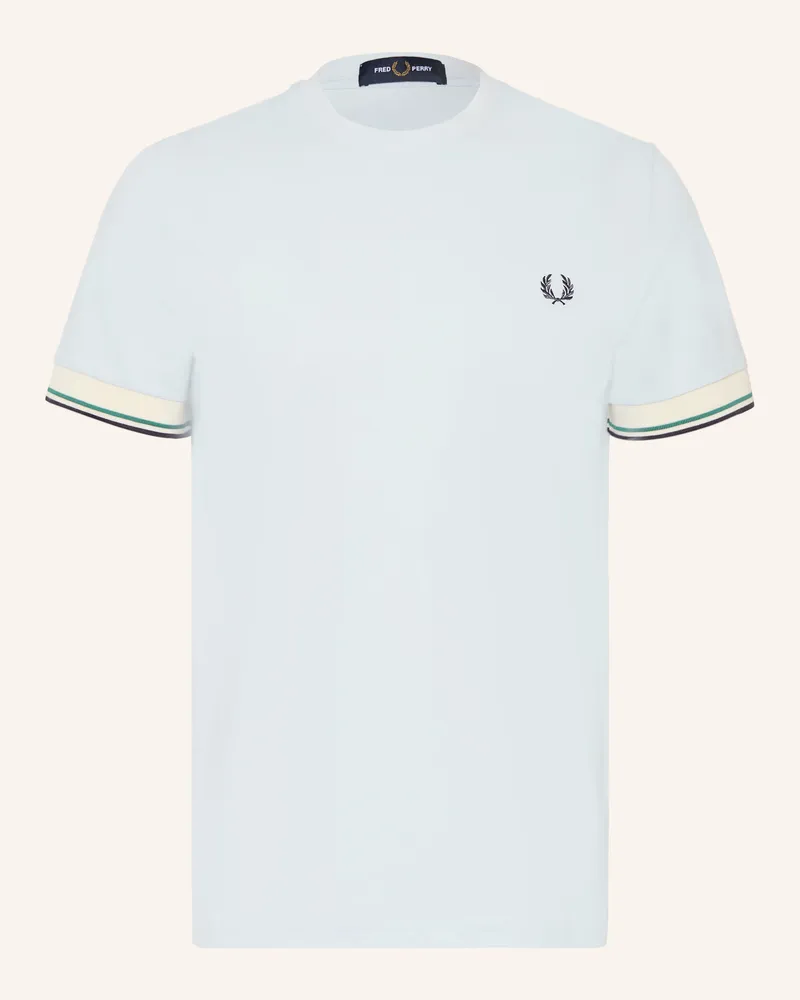 Fred Perry T-Shirt blau Hellblau