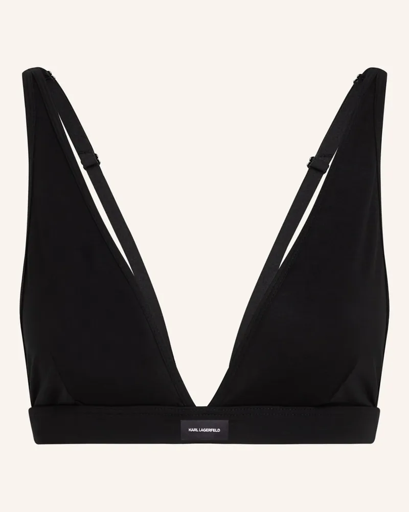 Karl Lagerfeld Top Schwarz