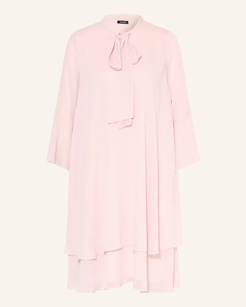 JOOP! Schluppenkleid mit 3/4-Arm Hellrosa