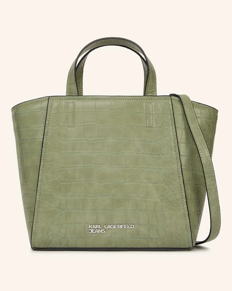 Karl Lagerfeld Handtasche gruen Hellgrün