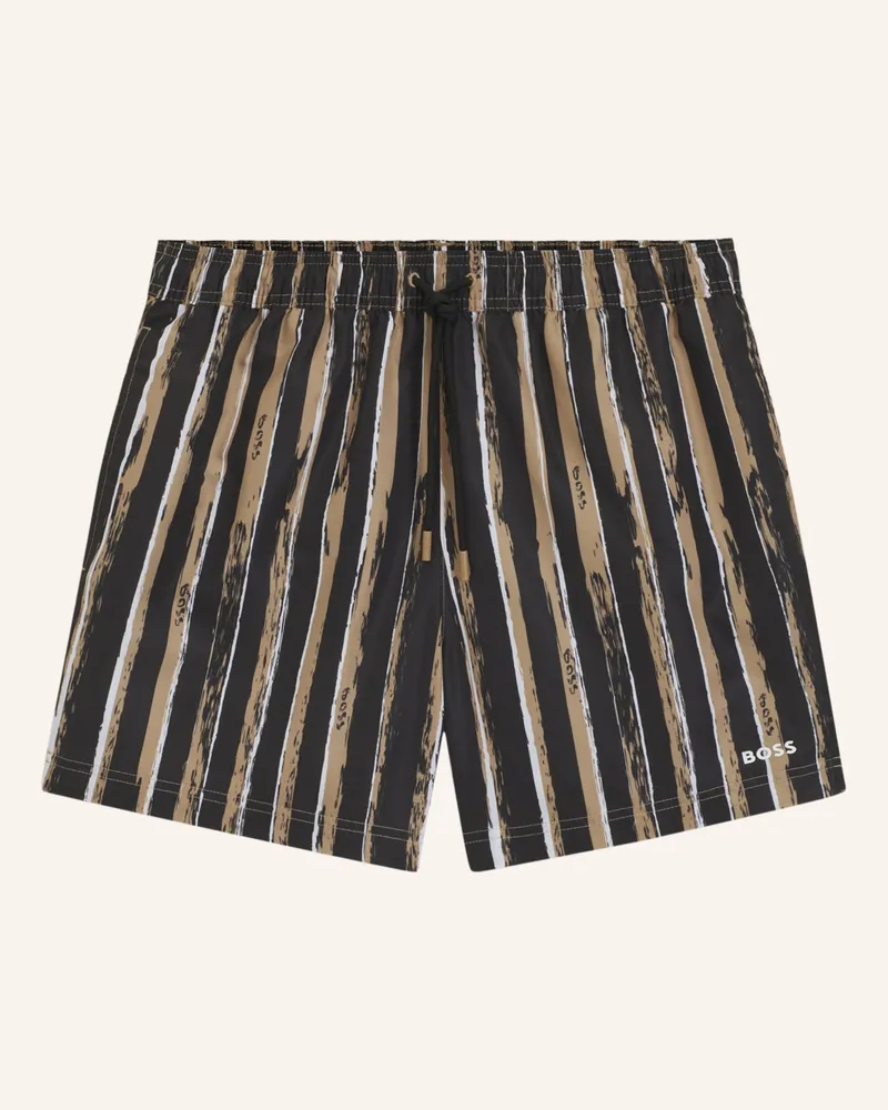 HUGO BOSS Badeshort DISCUS Schwarz
