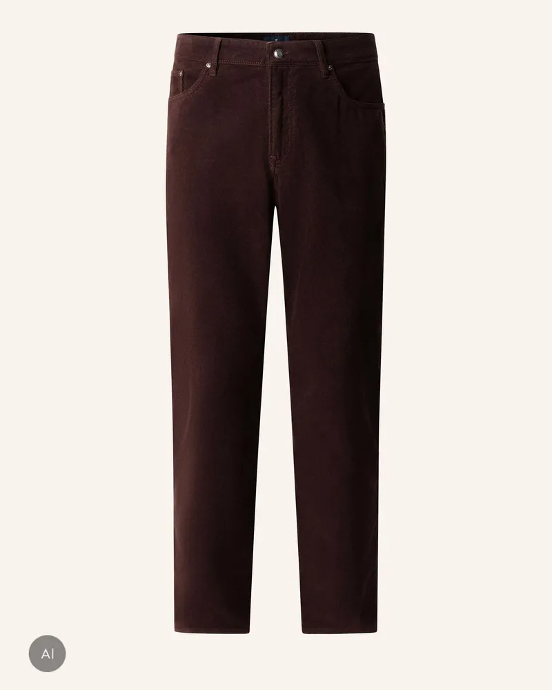 Hackett Jogginghose Moleskin 5pkt braun Braun