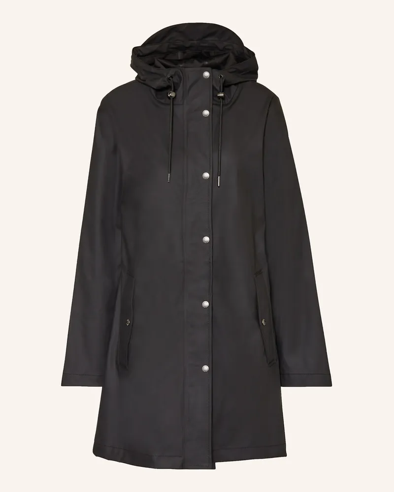 Samsøe & Samsøe Regenjacke SASTALA Schwarz