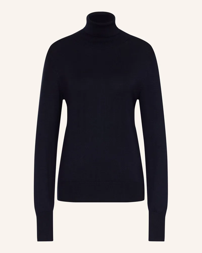 Darling Harbour Rollkragenpullover blau Navy