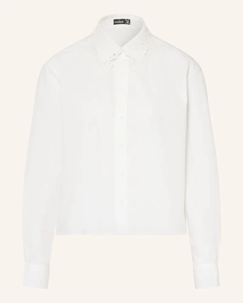 van Laack Hemdbluse Vl-Flokas-Appl weiss Weiss