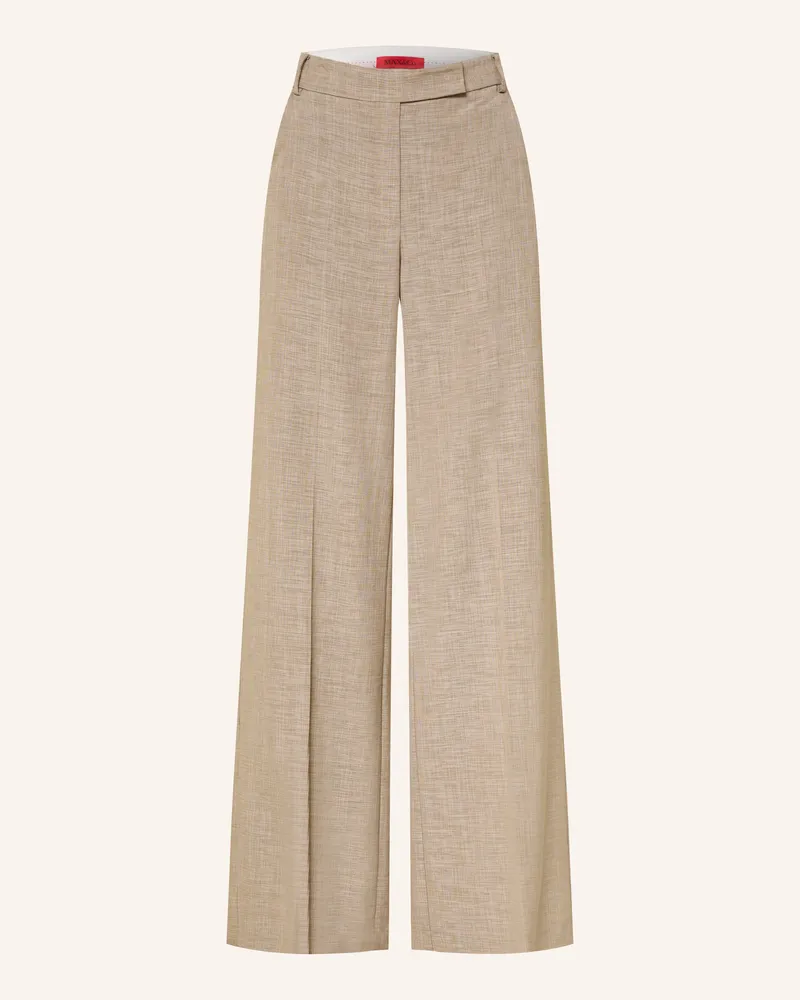 MAX&Co. Marlenehose MCOAGORAIO Hellgrau