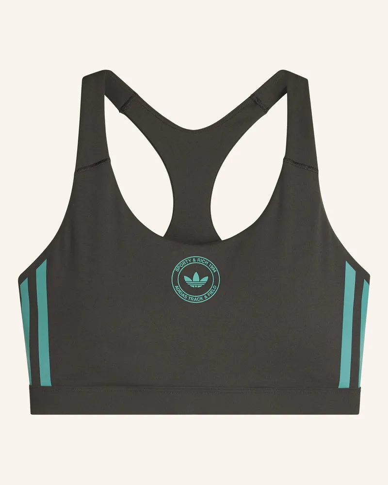 adidas Sporty & Rich Bralette grau Grau