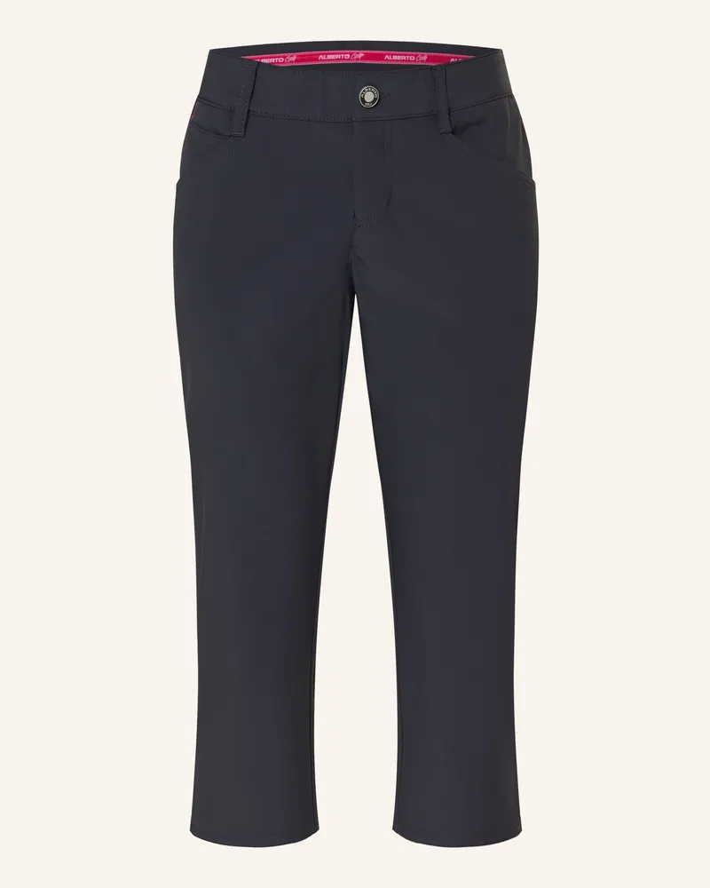 Alberto 3/4-Golfhose Mona-C - fx4 Dry Cooler® Mit Schmucksteinen blau Schwarz