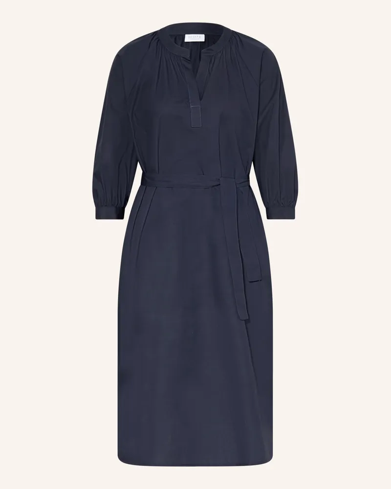 DESOTO Kleid mit 3/4-Arm Dunkelblau