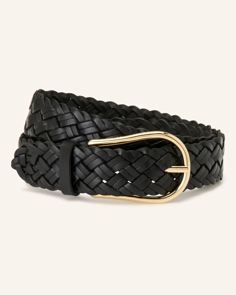 Gianni Chiarini Ledergürtel schwarz Schwarz