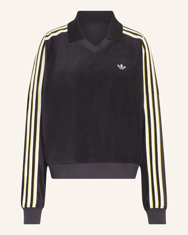 adidas Sweatshirt Terry Towel schwarz Schwarz