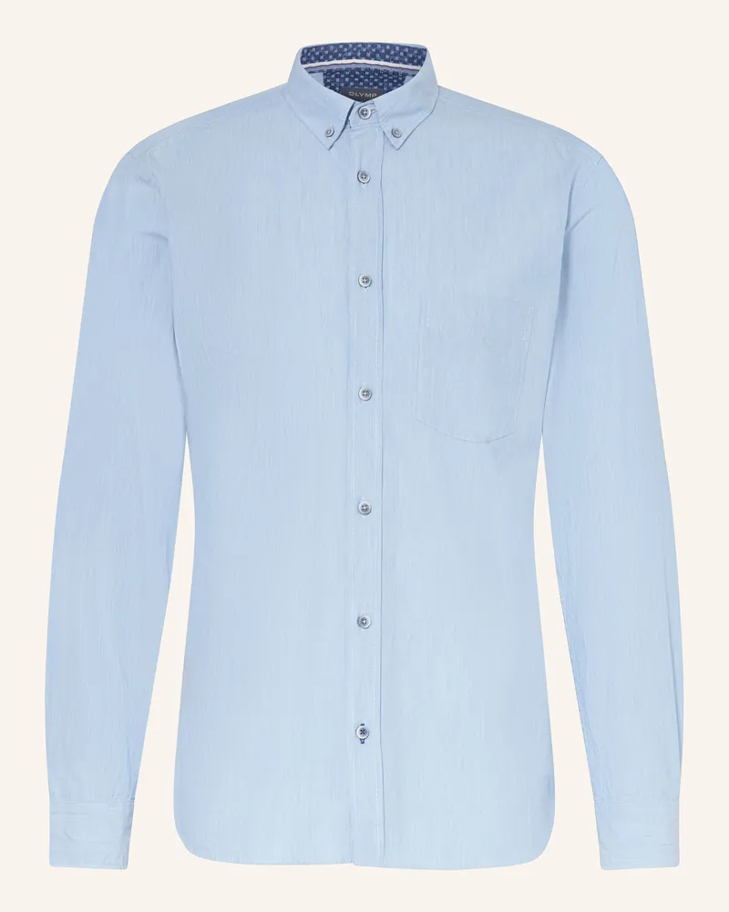 Olymp Hemd Regular Fit blau Hellblau