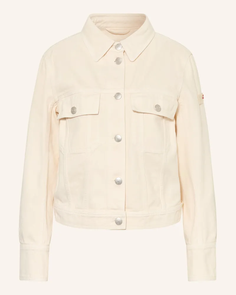 Peuterey Jeansjacke Lala Bull weiss 727