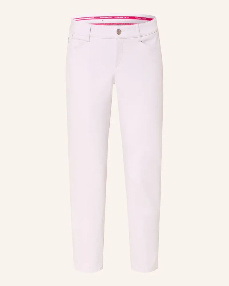 Alberto 7/8-Golfhose MONA 3XDRY Helllila