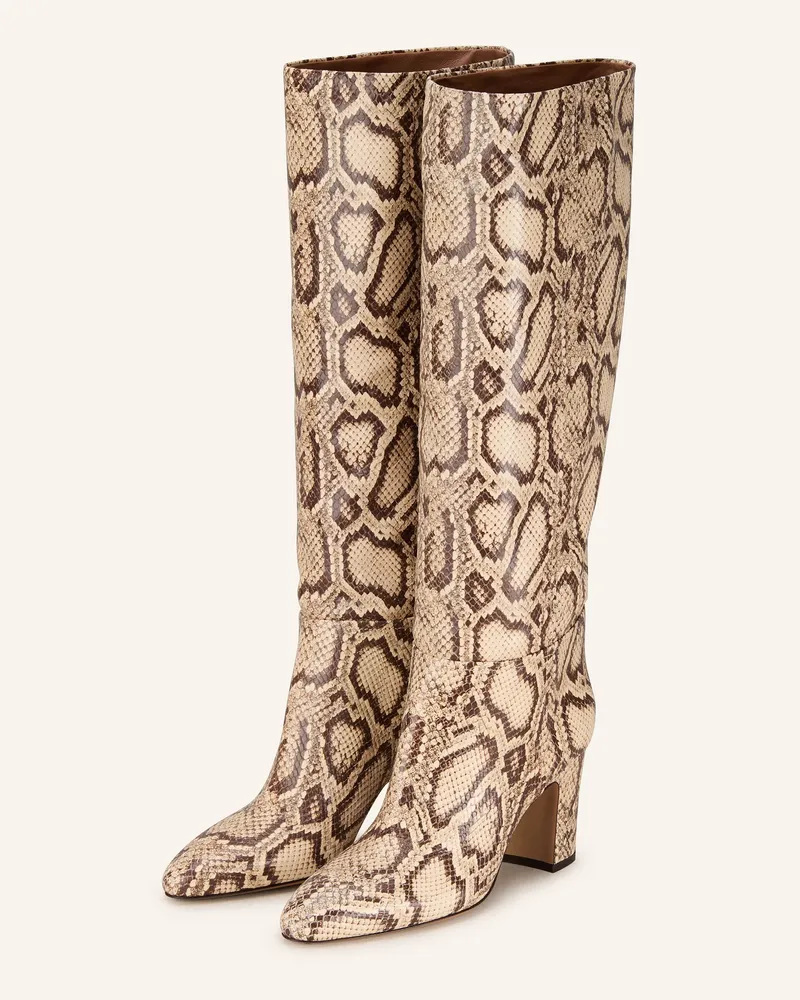 Paris Texas Stiefel Lavinia Boot 75 beige Hellbraun