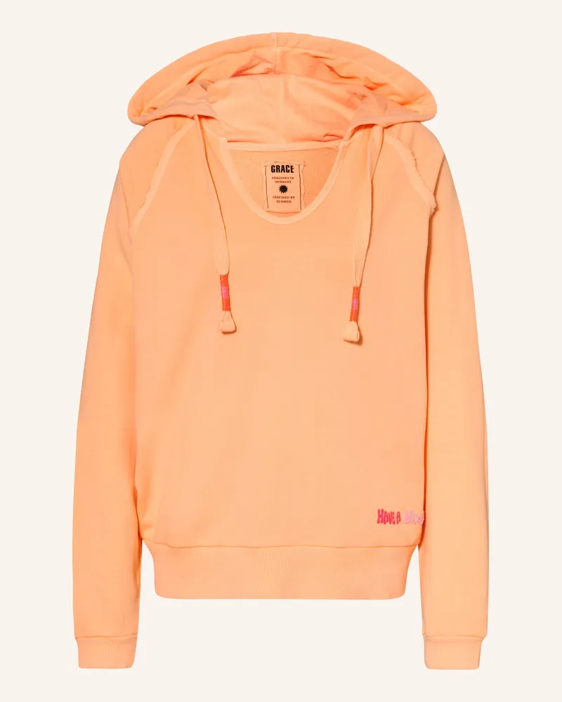 Grace Hoodie orange Neonorange