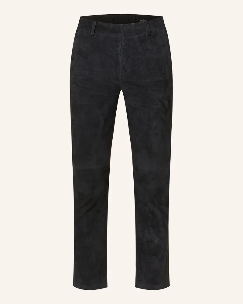 Meindl Lederhose Rosewell blau Dunkelblau