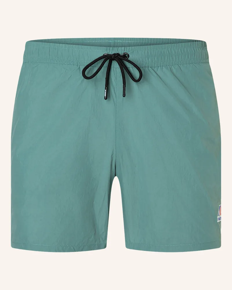 K-Way Badehose Le Vrai Olivier gruen Grün