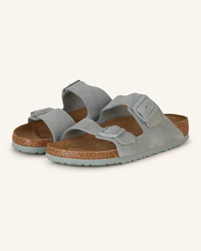 Birkenstock Pantoletten ARIZONA LEVE Hellgrau