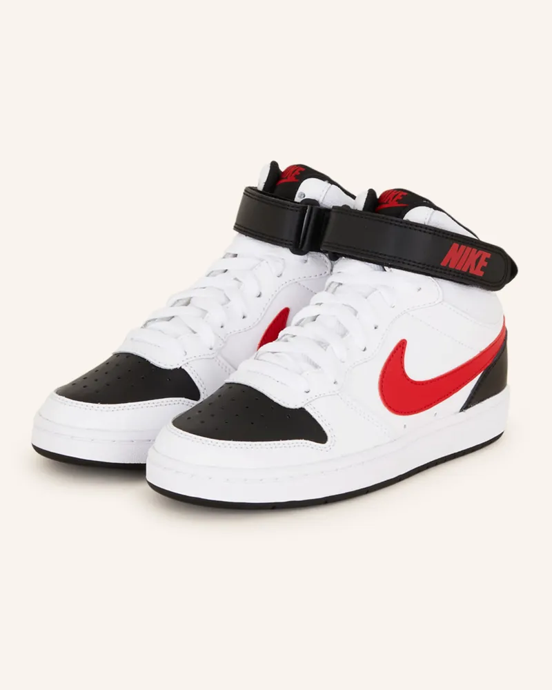Nike Hightop-Sneaker Court Borough Mid 2 weiss Weiss