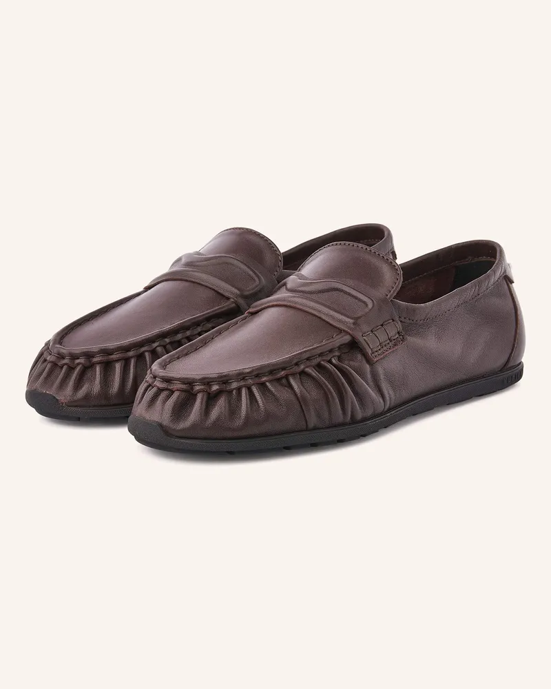 Nubikk Slipper Riley rot Dunkelrot