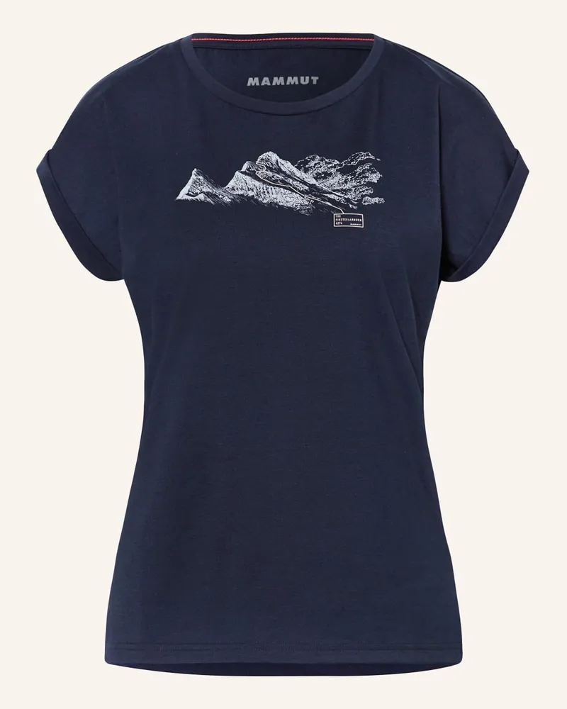 Mammut T-Shirt MOUNTAIN Blau