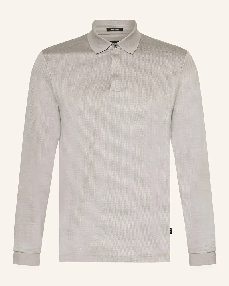 HUGO BOSS Piqué-Poloshirt PADO Grau