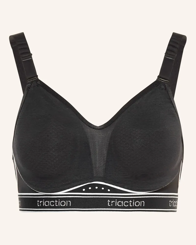 Triumph Sport-BH TRIACTION CARDIO BREEZE mit Mesh Schwarz