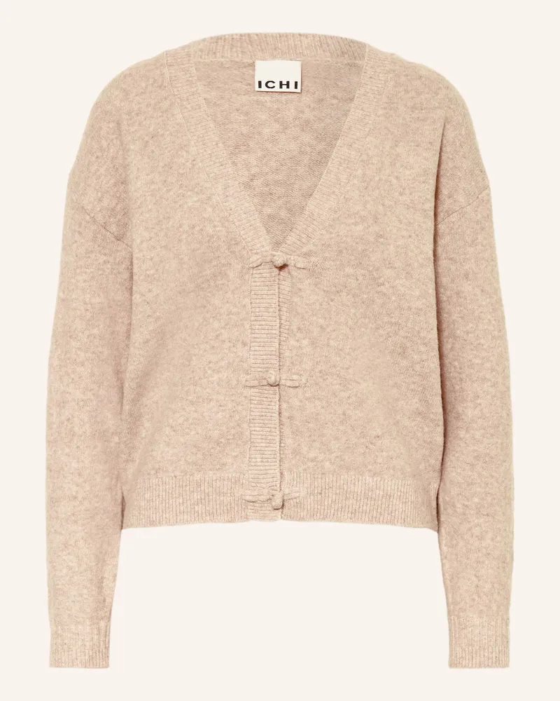 ICHI Strickjacke IHDASILA Hellbraun
