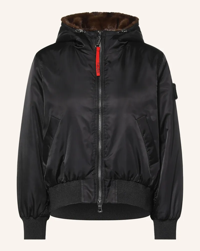 No. 1 Como Blouson schwarz Schwarz