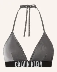 Calvin Klein Triangel-Bikini-Top INTENSE POWER Schwarz