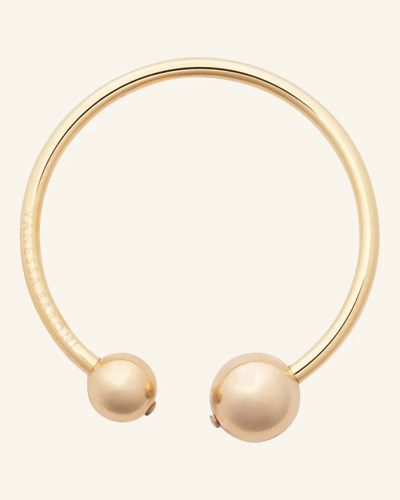 Vanessa Baroni Armband BEADS BANGLE GOLD by GLAMBOU Gold