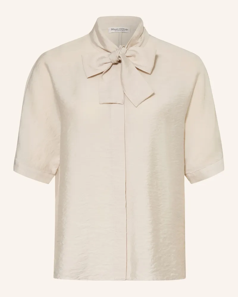 Marc O'Polo Schluppenbluse grau Creme