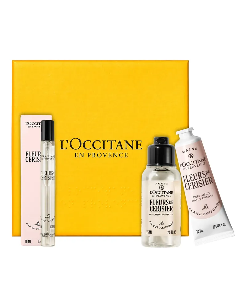 L'Occitane Fleurs De Cerisier Routine Pflege-Set 