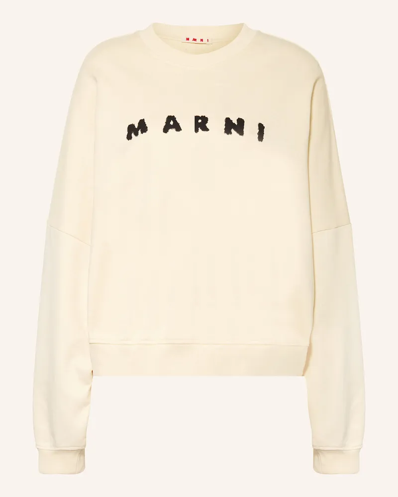 Marni Sweatshirt beige Ecru