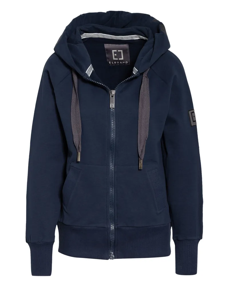 ELBSAND Sweatjacke Kelda blau Dunkelblau