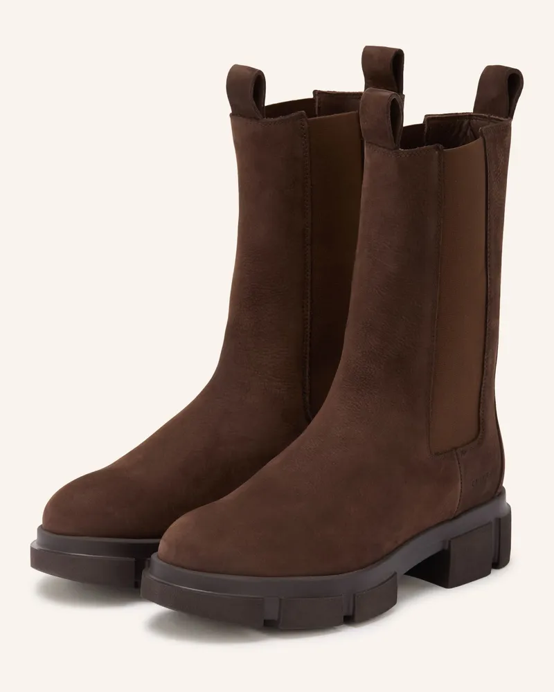Copenhagen Chelsea-Boots cph500 braun Dunkelbraun