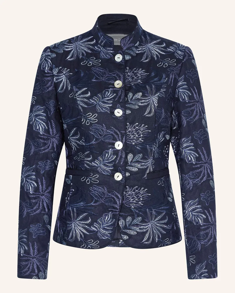 White Label Leinenjanker blau Dunkelblau