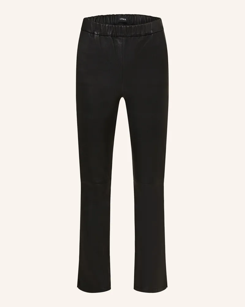 Arma Lederhose KAMILLA Schwarz