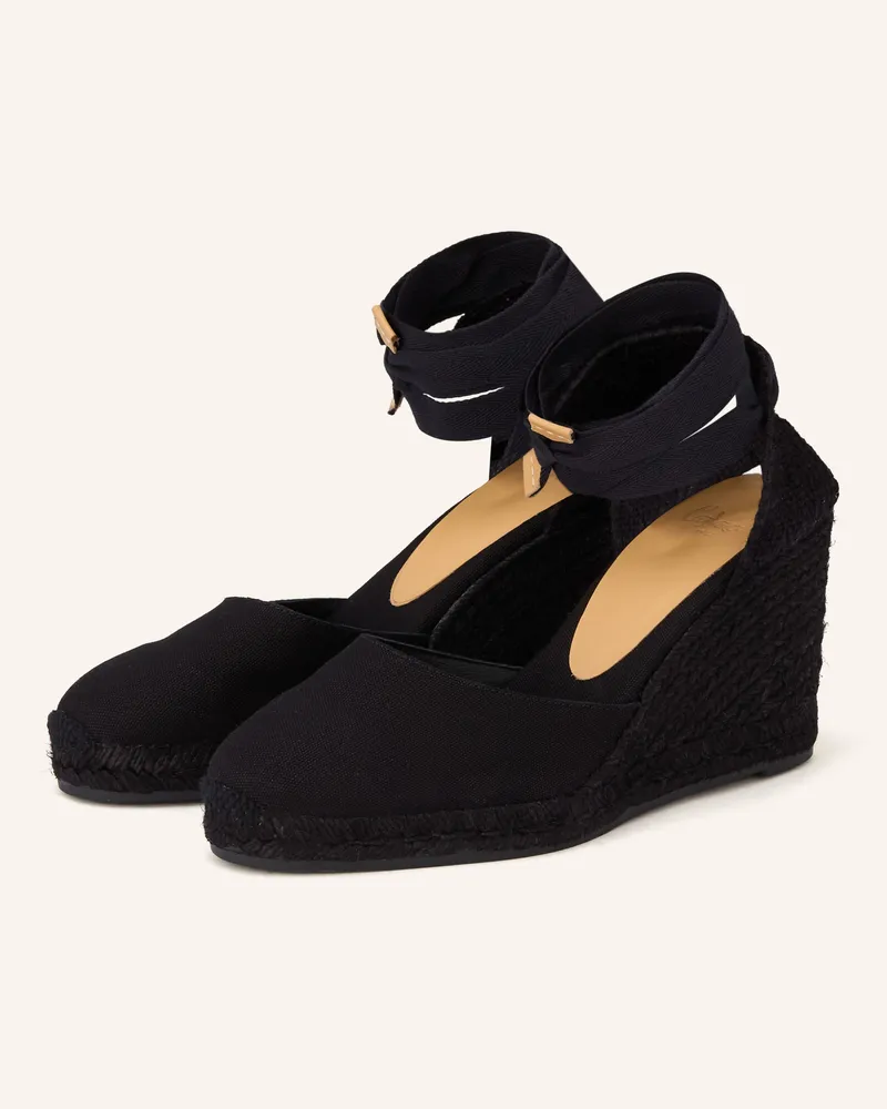 Castañer Wedges Carina schwarz Schwarz