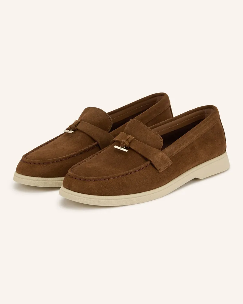 HUGO BOSS Loafer Sienne braun Braun