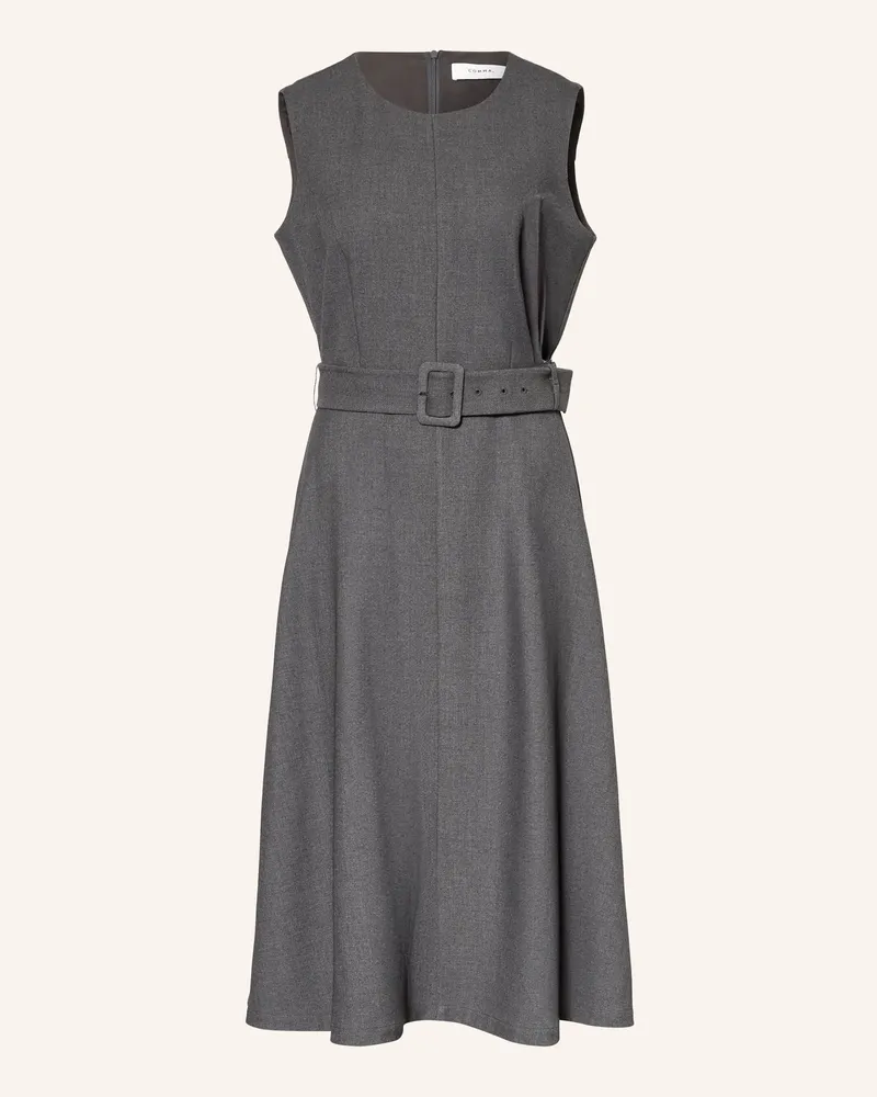 COMMA Kleid Dunkelgrau